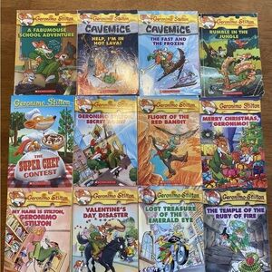 Young Readers 12 Book Collection Geronimo Stilton